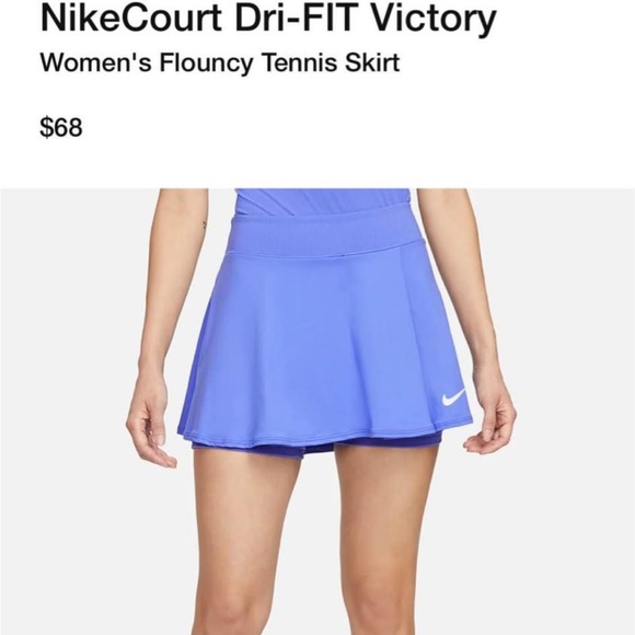 Nike Dresses & Skirts - Navy blue Nike tennis skort.